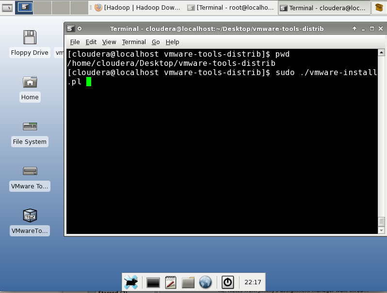 VMWare Tools install