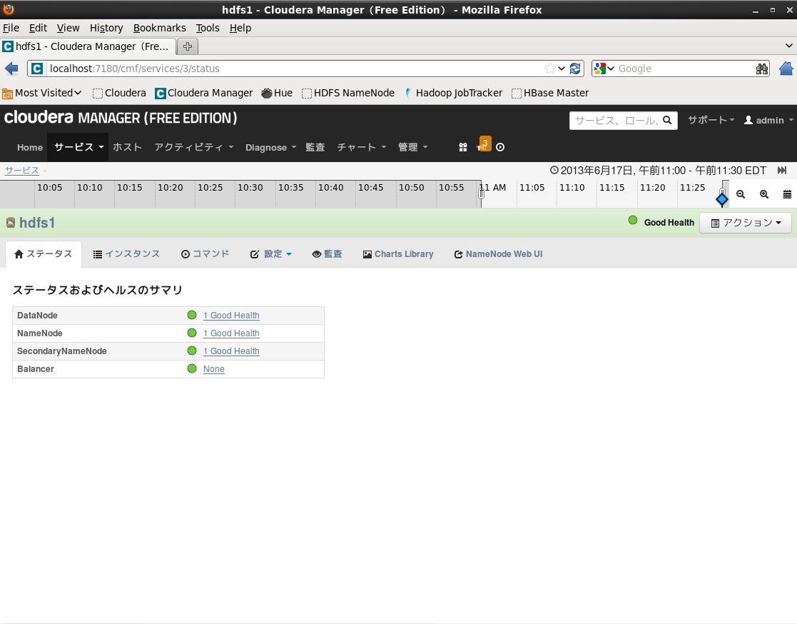 HDFS status old