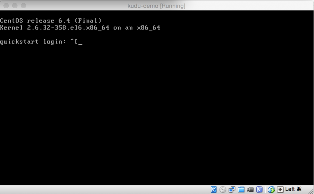 kudu_quickstart_vm